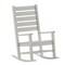 Flash Furniture White All-Weather Classic Outdoor Rocking Chair LE-HMP-2002-110-WT-GG - alternate 8